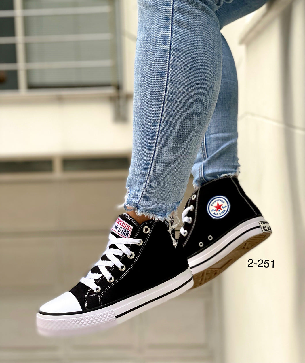 TENIS UNISEX CONVERS3 NEGRO